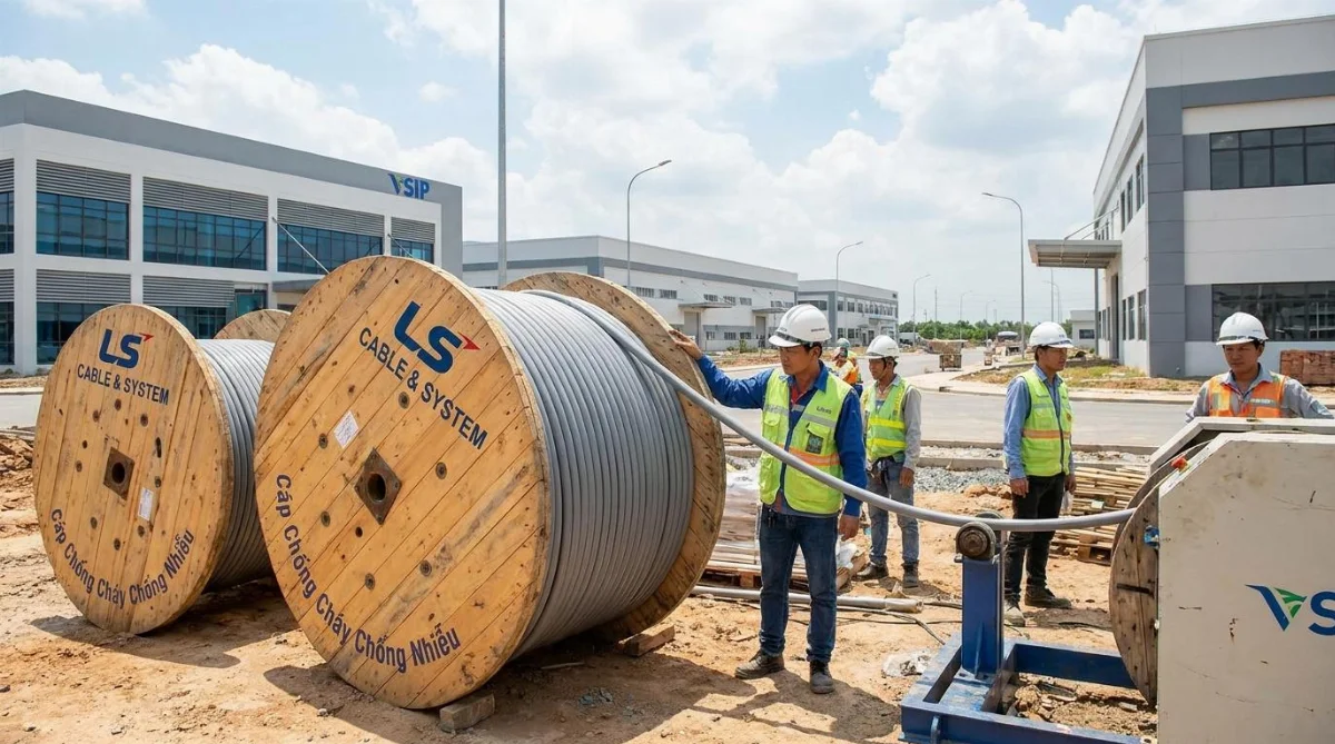 cáp LS Sahako khu công nghiệp - hình minh họa 1