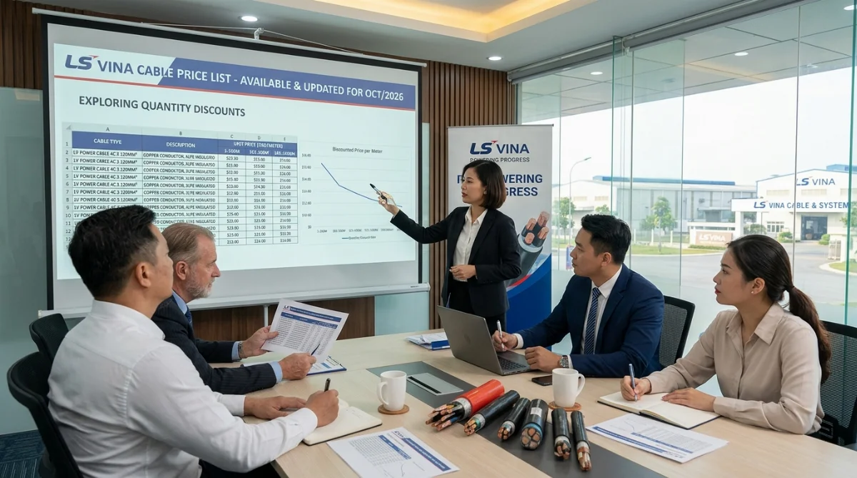 bảng giá cáp LS Vina có sẵn - hình minh họa 3