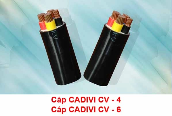 Cáp Hạ Thế CADIVI CV 4 - CV 6 - ảnh 2