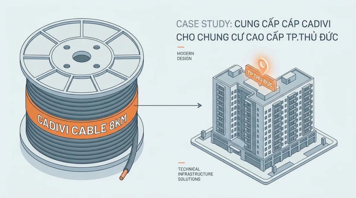 cung cấp cáp Cadivi cho chung cư - hình minh họa 2
