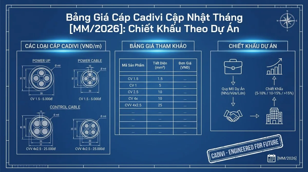 bảng giá cáp Cadivi - hình minh họa 4