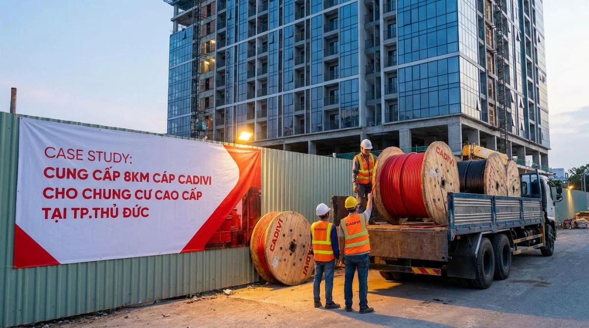cung cấp cáp Cadivi cho chung cư - hình minh họa 1