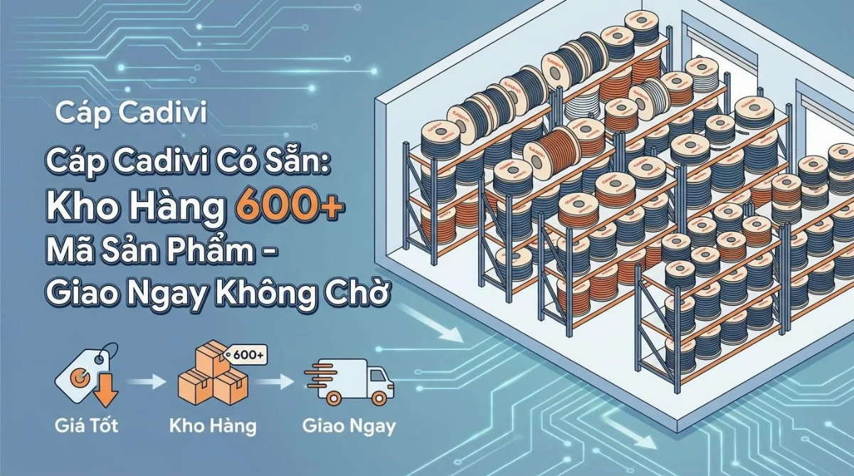 cáp Cadivi có sẵn giá tốt - hình minh họa 2