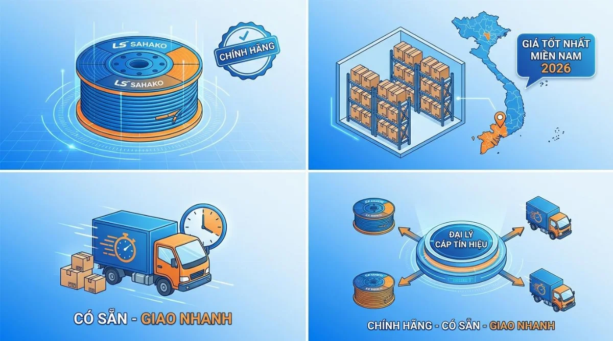 cáp tín hiệu LS Sahako giá tốt - hình minh họa 2