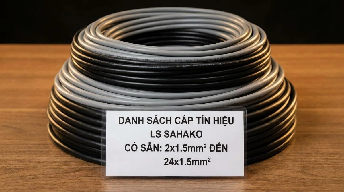 mã cáp tín hiệu LS Sahako - hình minh họa 1