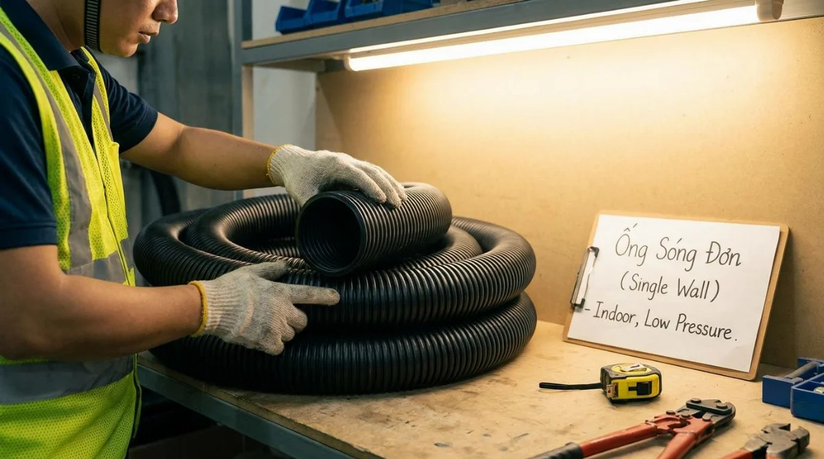 cách chọn ống HDPE sóng đơn sóng đôi - hình minh họa 3