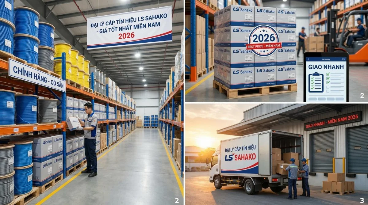 cáp tín hiệu LS Sahako giá tốt - hình minh họa 1