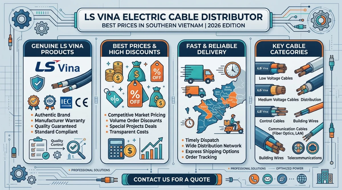 đại lý cáp điện LS giá tốt nhất - hình minh họa 4