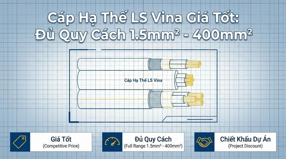 cáp hạ thế LS Vina giá tốt - hình minh họa 2