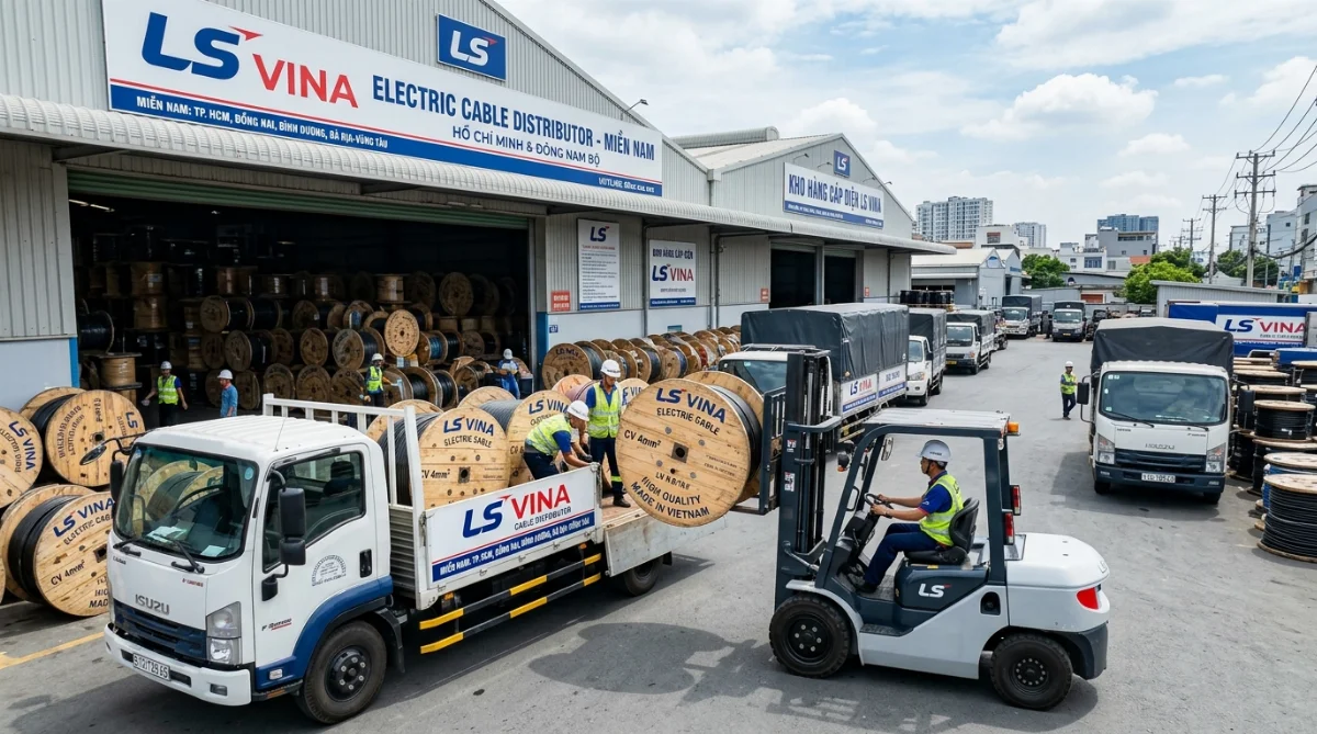 đại lý dây cáp điện LS Vina tại miền nam - hình minh họa 1