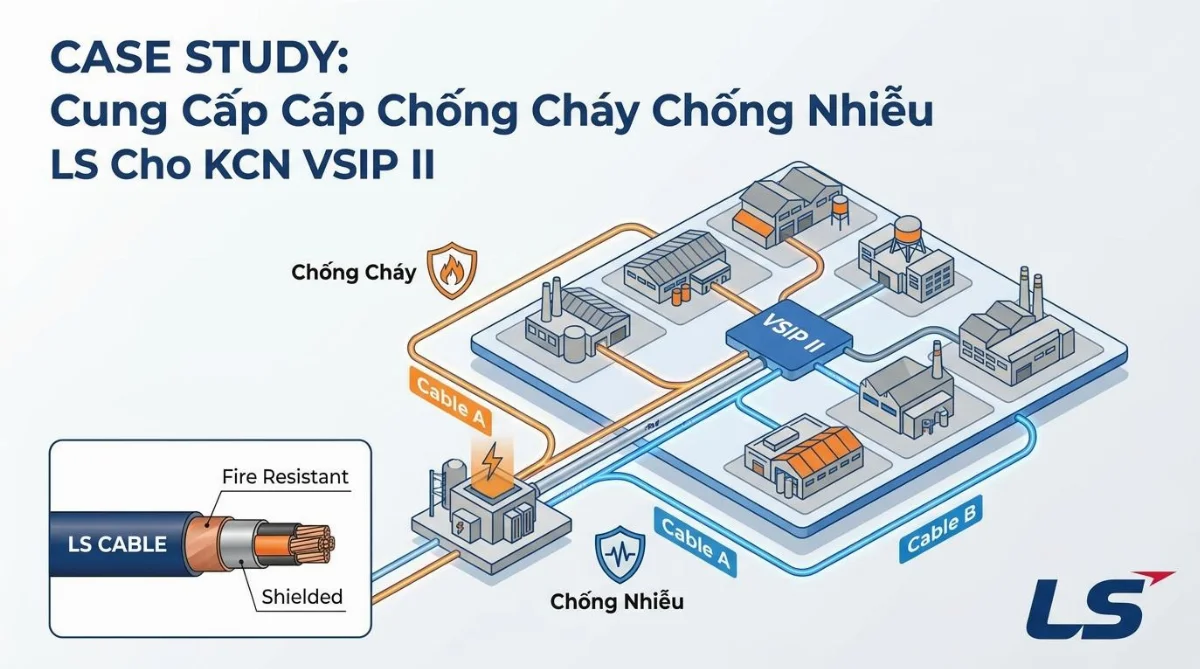 cáp LS Sahako khu công nghiệp - hình minh họa 2