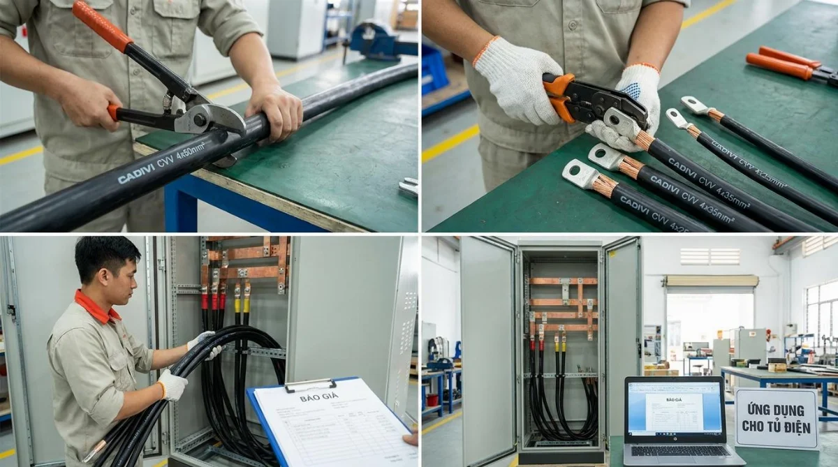 cáp Cadivi CVV 4 lõi - hình minh họa 3