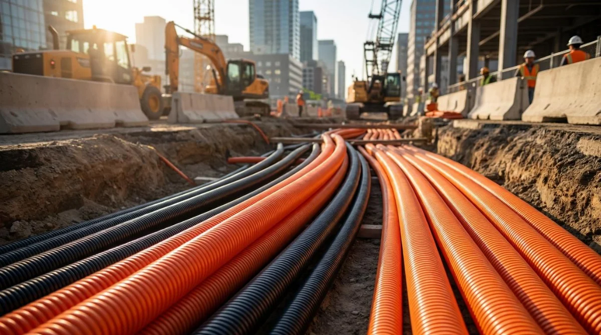 ống HDPE cho điện lực viễn thông - hình minh họa 1