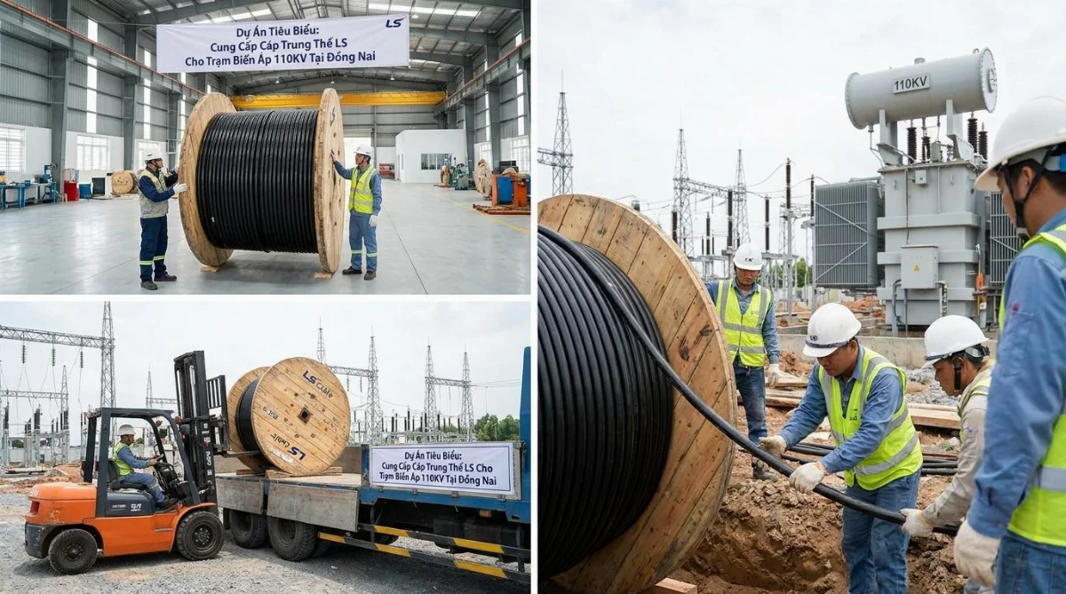 cáp trung thế LS dự án điện - hình minh họa 3