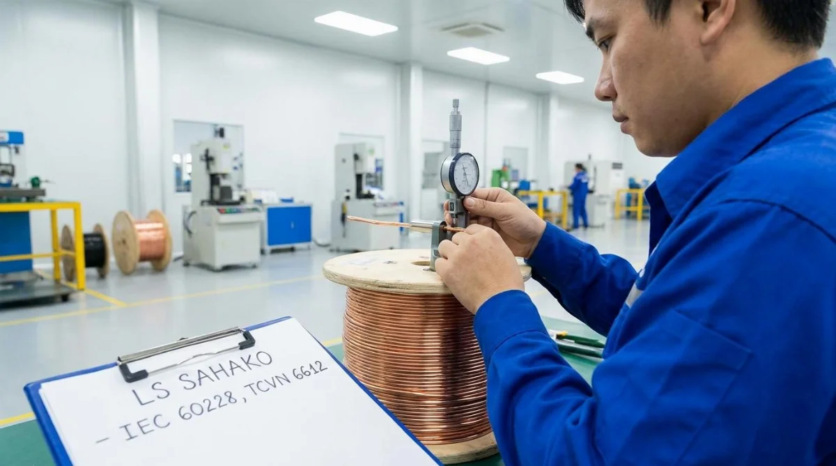 tiêu chuẩn cáp tín hiệu LS Sahako - hình minh họa 3