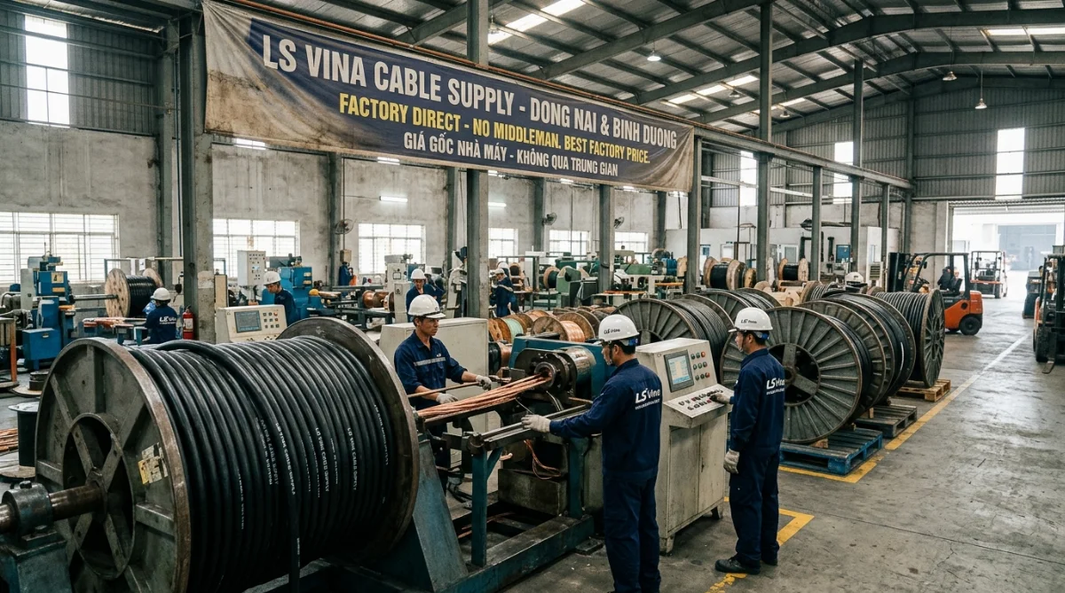 cáp LS Vina Đồng Nai Bình Dương - hình minh họa 3