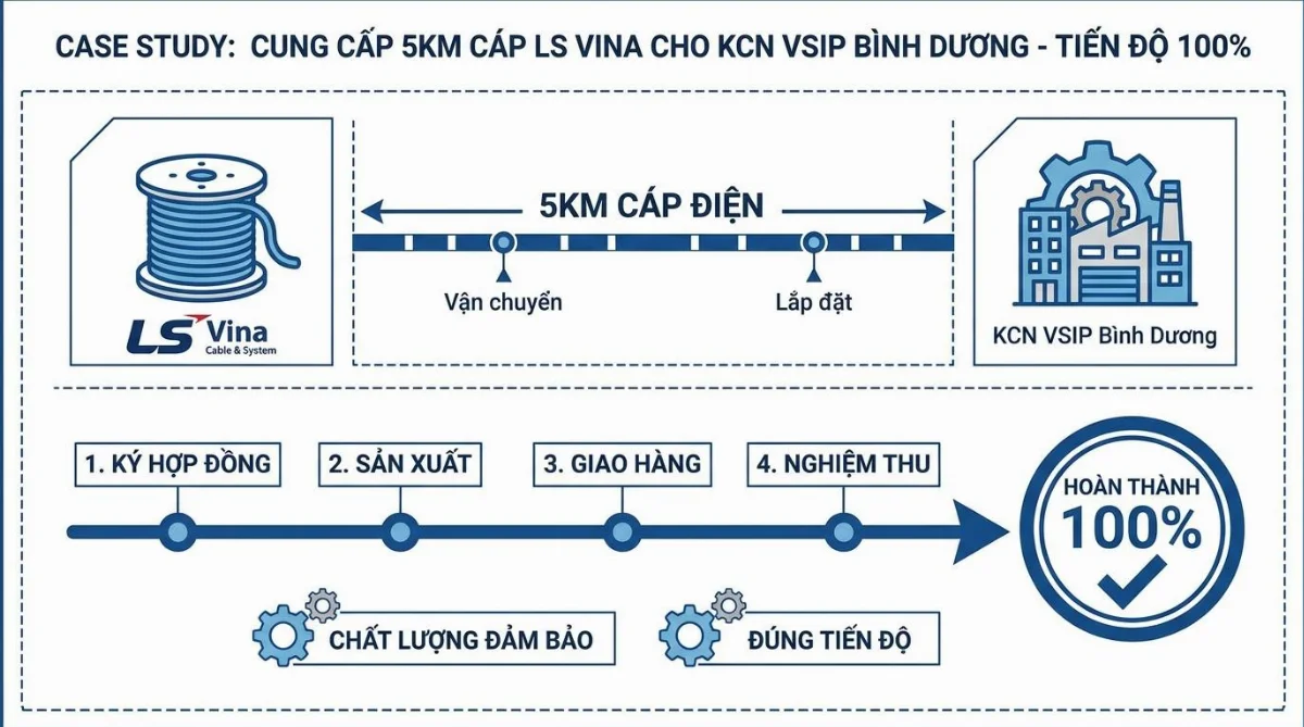 cung cấp cáp LS cho khu công nghiệp - hình minh họa 4