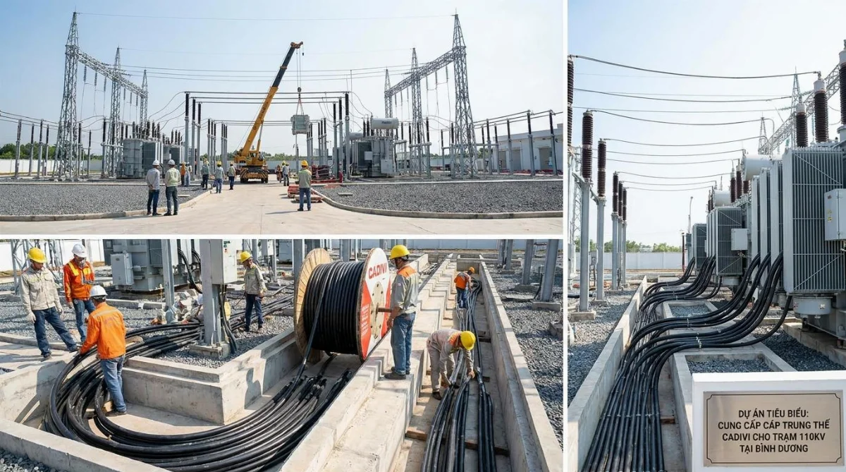 cáp trung thế Cadivi dự án điện - hình minh họa 1