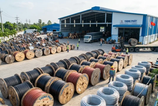 Cáp Điện Thịnh Phát Có Sẵn Giá Tốt Tại Miền Nam: Kho Sẵn Cáp Đồng Hạ Thế, Cáp Nhôm Vặn Xoắn ABC Giao Ngay