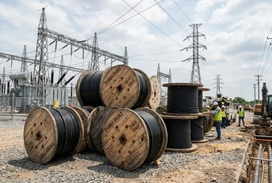 Cáp Trung Thế Thịnh Phát 24kV, 35kV Có Sẵn: Treo Hoặc Ngầm Cho Trạm Biến Áp