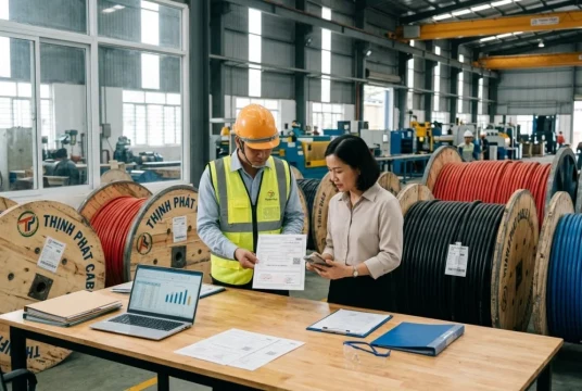 Chứng Chỉ Xuất Xưởng CO/CQ Dây Cáp Điện Thịnh Phát: Hướng Dẫn Kiểm Tra Chính Hãng