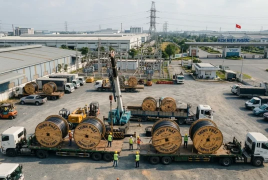 Cung Cấp Cáp Điện Thịnh Phát Cho KCN Hiệp Phước, Tân Tạo, VSIP, Sóng Thần