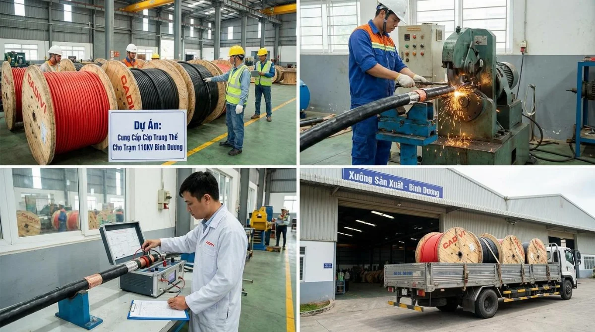 cáp trung thế Cadivi dự án điện - hình minh họa 3