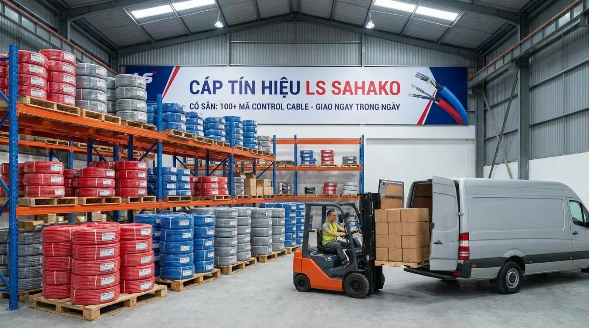 cáp tín hiệu LS Sahako có sẵn - hình minh họa 1