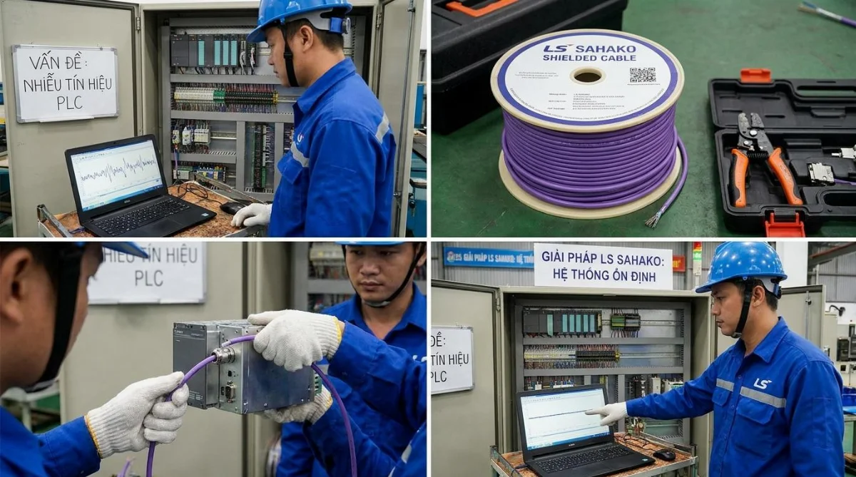 cáp chống nhiễu cho PLC SCADA - hình minh họa 3