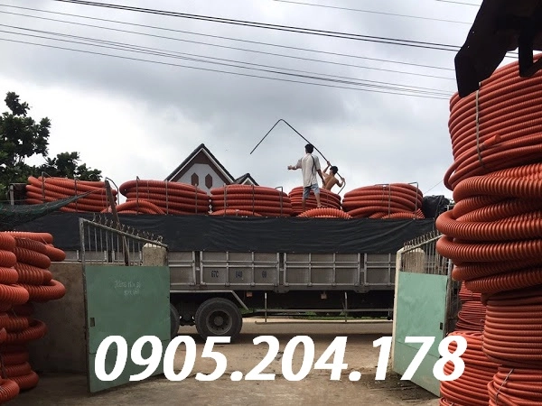 Ống nhựa xoắn HDPE Santo - Ống bảo vệ cáp điện - ảnh 2