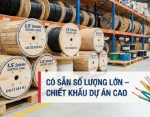 Cáp Điều Khiển LS Sahako Cho Tủ Điện PLC: Có Sẵn Số Lượng Lớn, Chiết Khấu Dự Án
