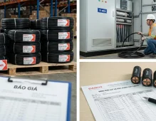 Cáp Cadivi CVV 4 Lõi 25mm², 35mm², 50mm²: Báo Giá Và Ứng Dụng Cho Tủ Điện
