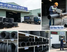Đại Lý Ống HDPE TP.HCM: Giao Hàng Nội Thành 2H, Đủ Size D16-D110, Hỗ Trợ Cắt Theo Yêu Cầu