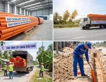 Ống HDPE Luồn Cáp Quang: Đạt Chuẩn VNPT, Viettel, FPT - Giao Hàng Dự Án Toàn Miền Nam