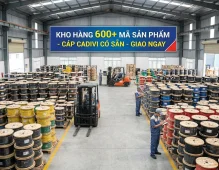 Cáp Cadivi Có Sẵn Giá Tốt: Kho Hàng 600+ Mã Sản Phẩm - Giao Ngay Không Chờ