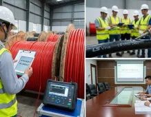 Quy Trình Nghiệm Thu Cáp Trung Thế LS Vina: Tiêu Chuẩn TCVN, IEC Áp Dụng