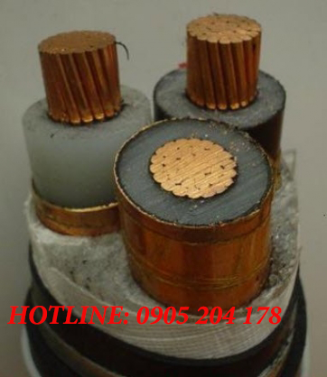 Dây cáp điện Ls Vina - Cu/XLPE/PVC/DSTA/PVC 3x240 sqmm 12/20(24) kV 