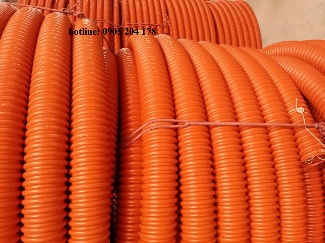 Ống nhựa xoắn HDPE có sẵn tại đại lý ống nhựa xoắn HDPE Santo - An Lộc